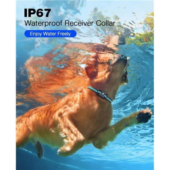 Dog Shock Collar - 3300Ft Training Collar with Remote for 5-120lbs Small Medium - Picture 6 of 6